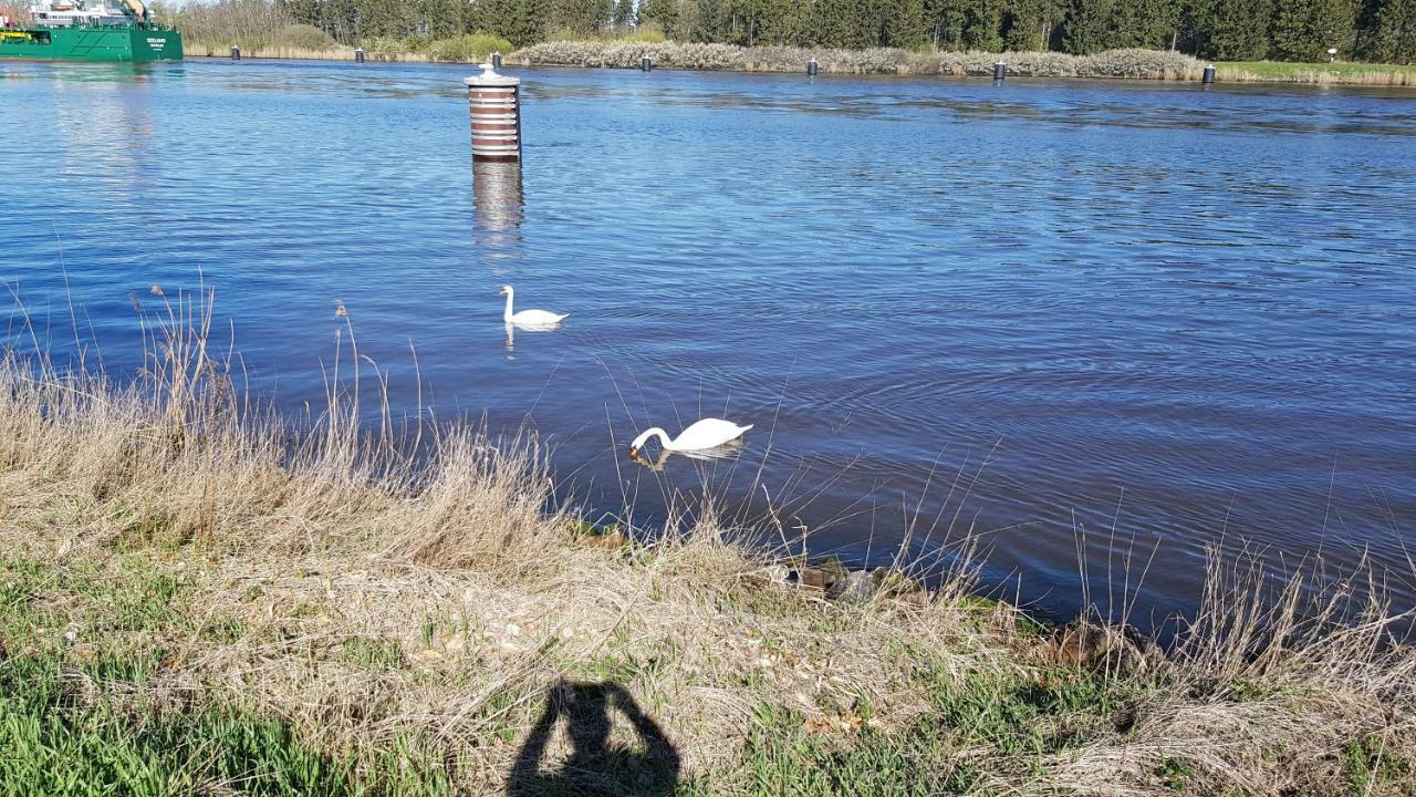 Ruhige Ferienwohnung Direkt Am Nord-Ostsee-Kanal Breiholz ภายนอก รูปภาพ